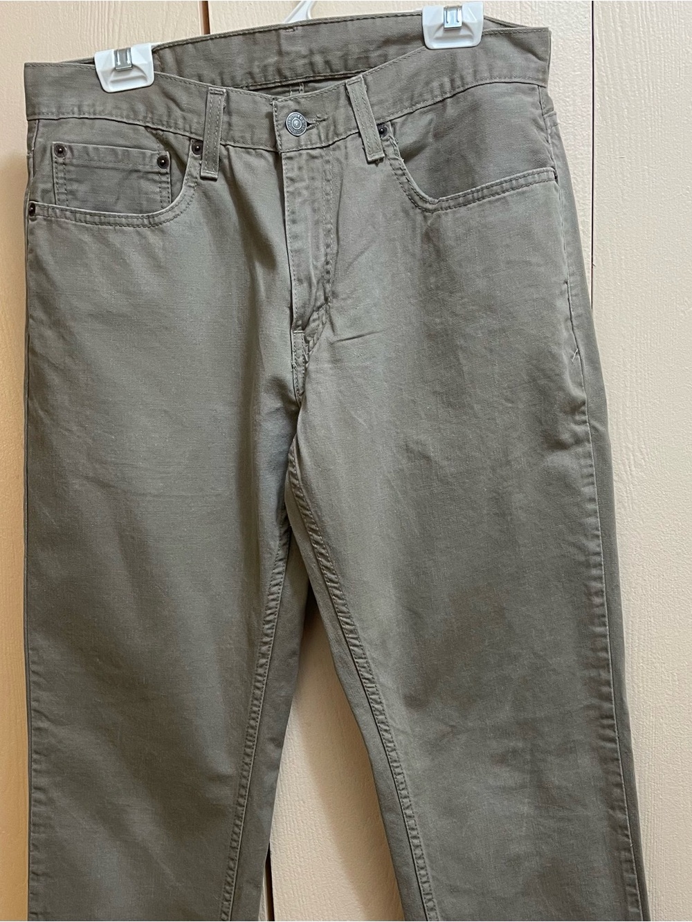 Levis 559 Relaxed Straight Jeans Adult 32 X 34Tan Mid Rise - Picture 2 of 9